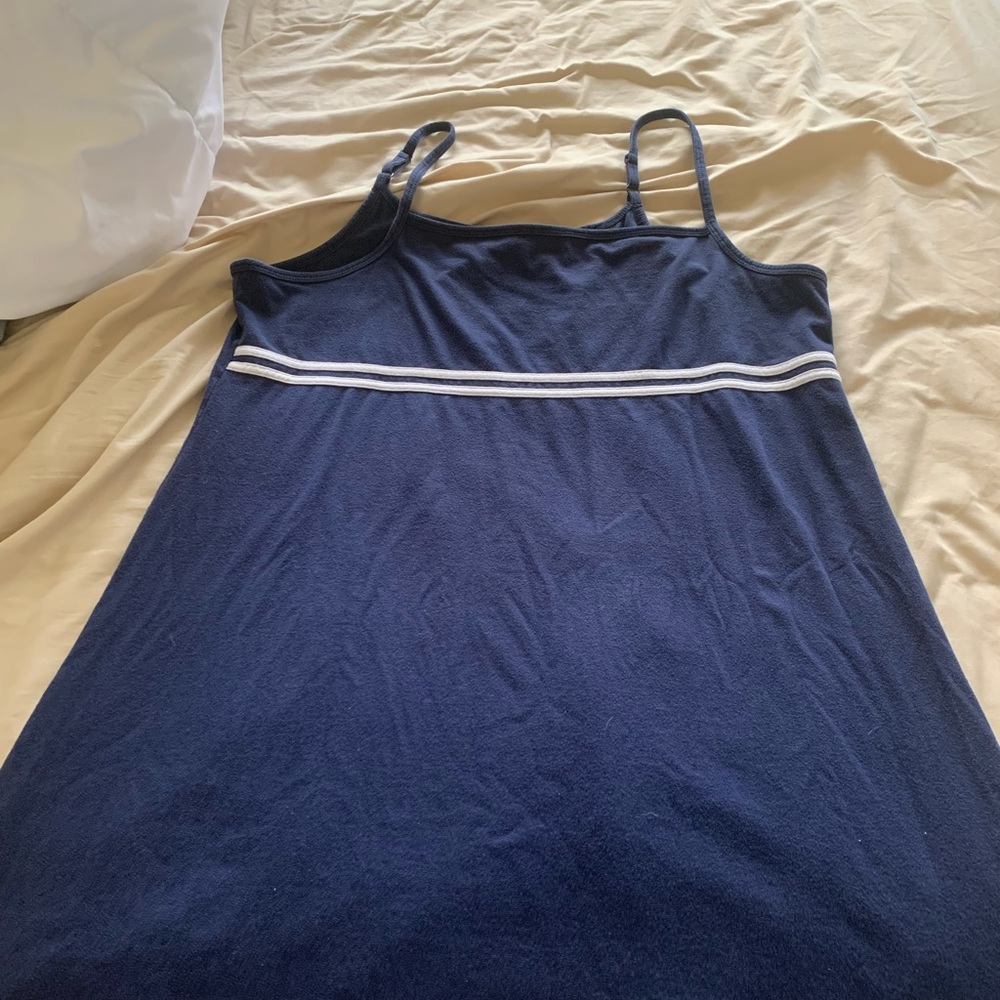 Navy Casual Mini Dress